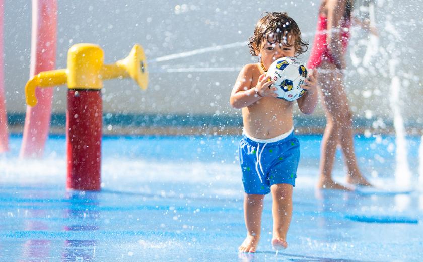 Splashzone du camping Les Embruns